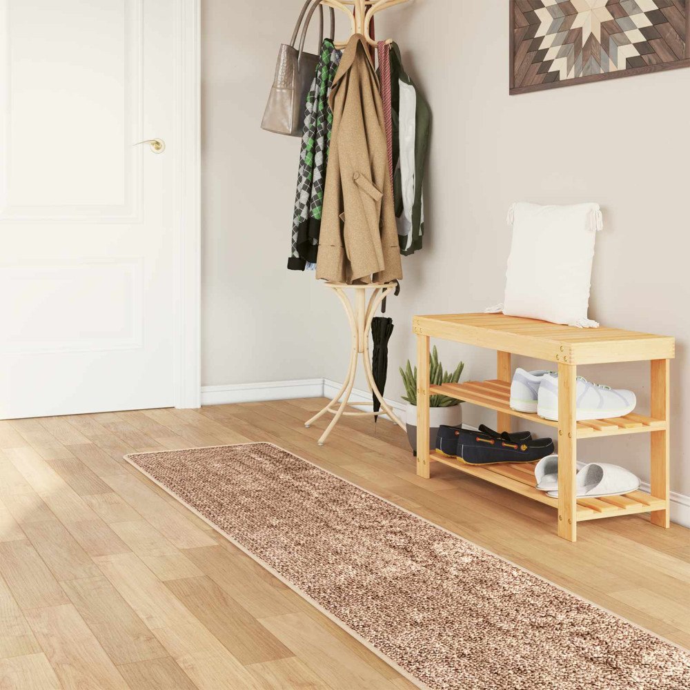 vidaXL Mattlöpare MARSA Gul 50 x 450 cm Polyester och PVC