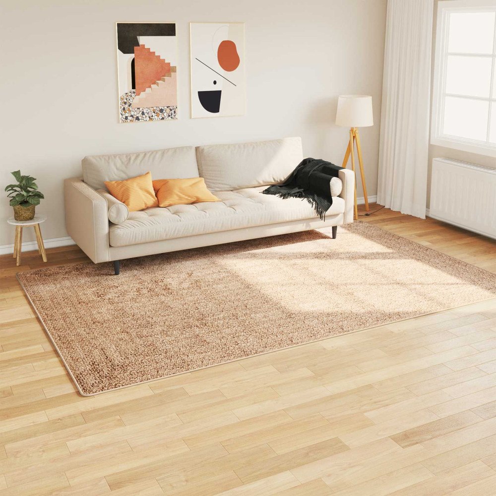 vidaXL Mattlöpare MARSA Gul 190 x 300 cm Polyester och PVC