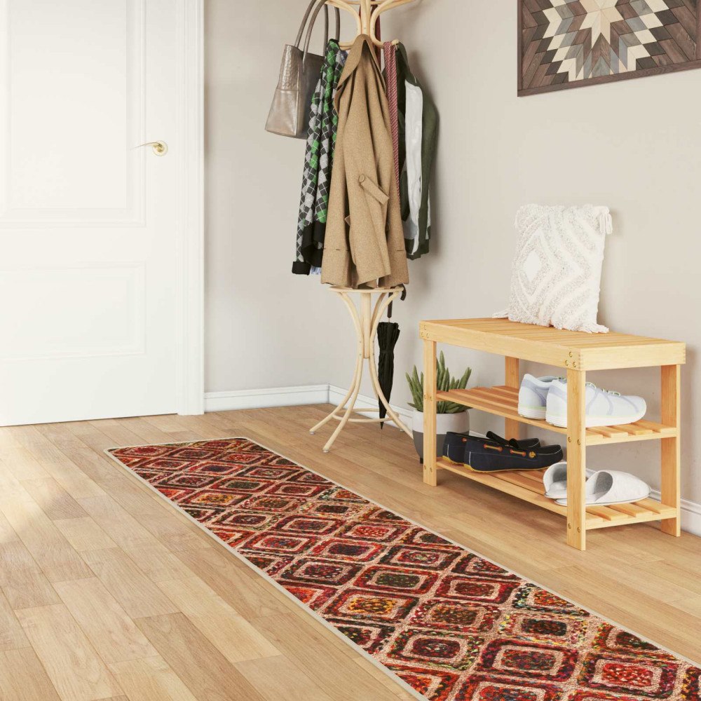 vidaXL Mattlöpare MARSA Flerfärgsdesign 50 x 350 cm Polyester och PVC