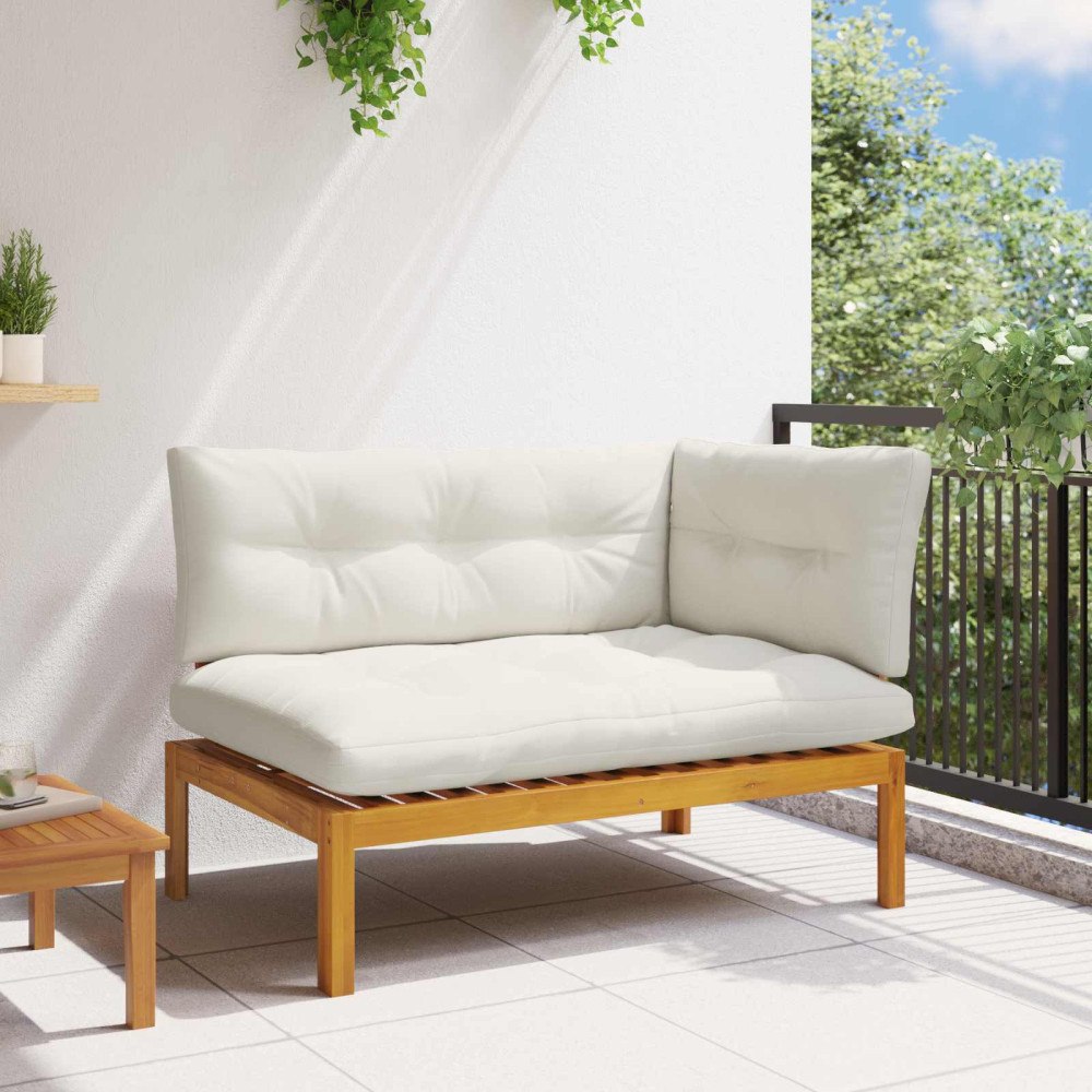 vidaXL 132 x 92 x 82 cm Akaciaträ