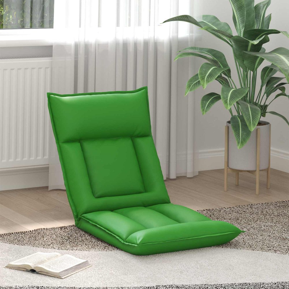 vidaXL Golvstol Grå 55 x 61 x 70 cm Konstläder