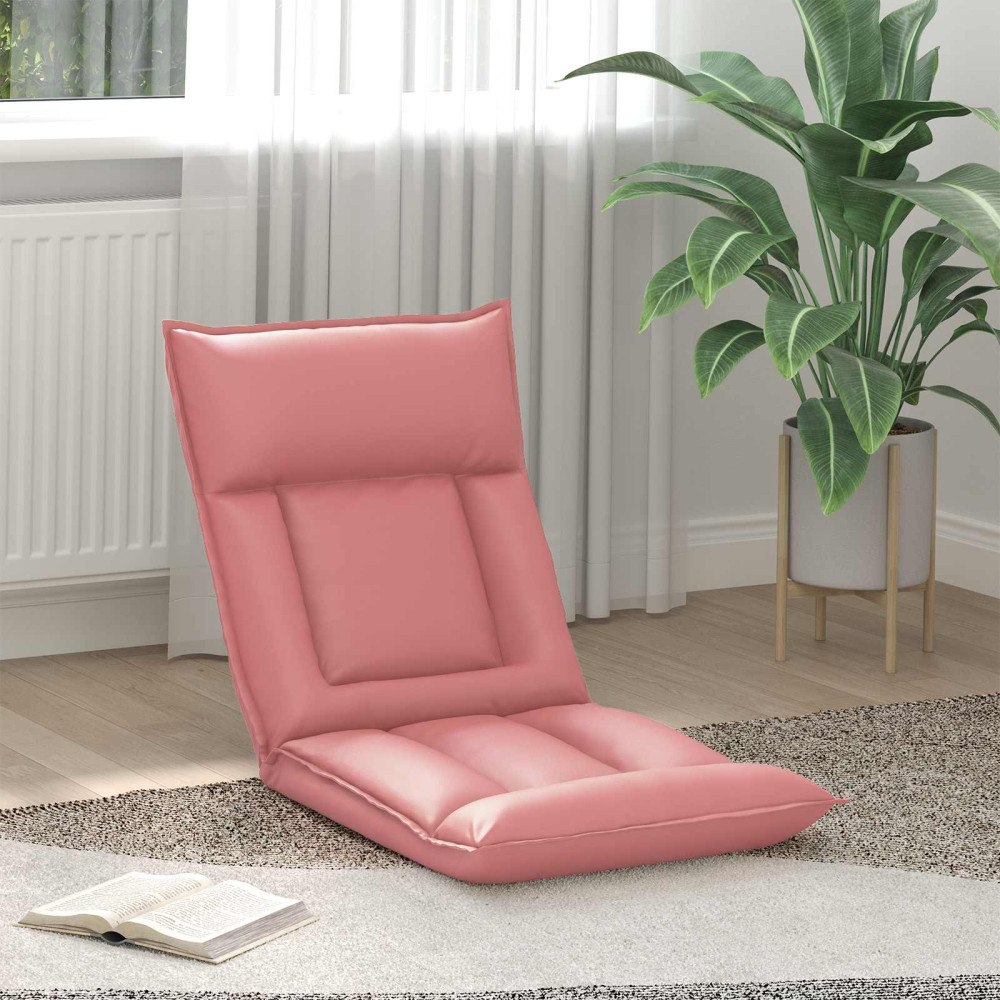 vidaXL Golvstol Rosa 55 x 61 x 70 cm Konstläder