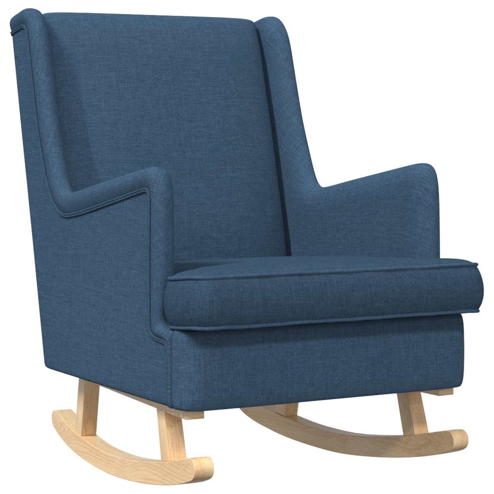 vidaXL Gungstol Blå 62 x 80 x 85 cm tyg