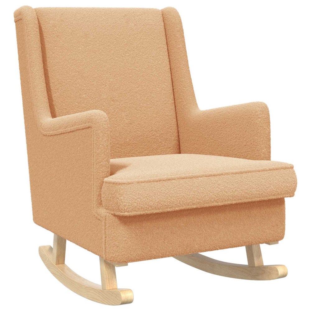 vidaXL Gungstol Beige 62 x 80 x 85 cm Sjöfåls tyg