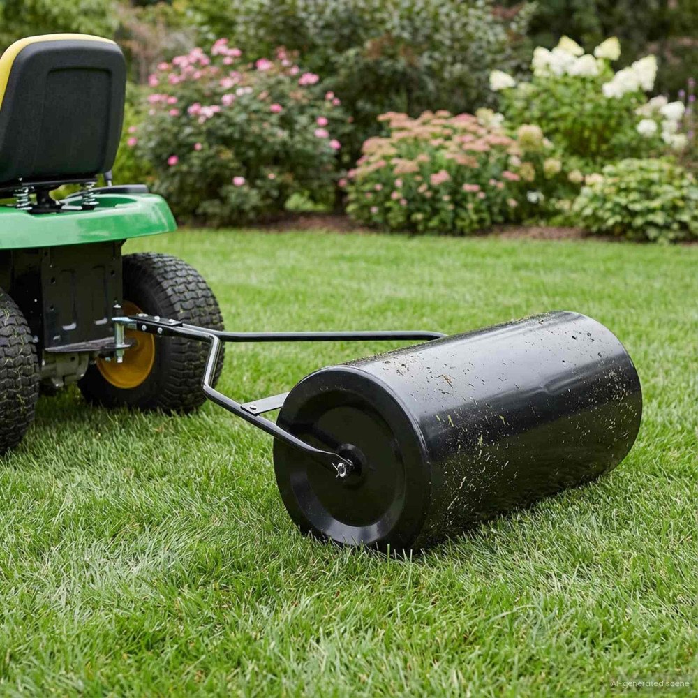 vidaXL Trädgårdsliknande rulle Svart 120 x 99 cm Järn