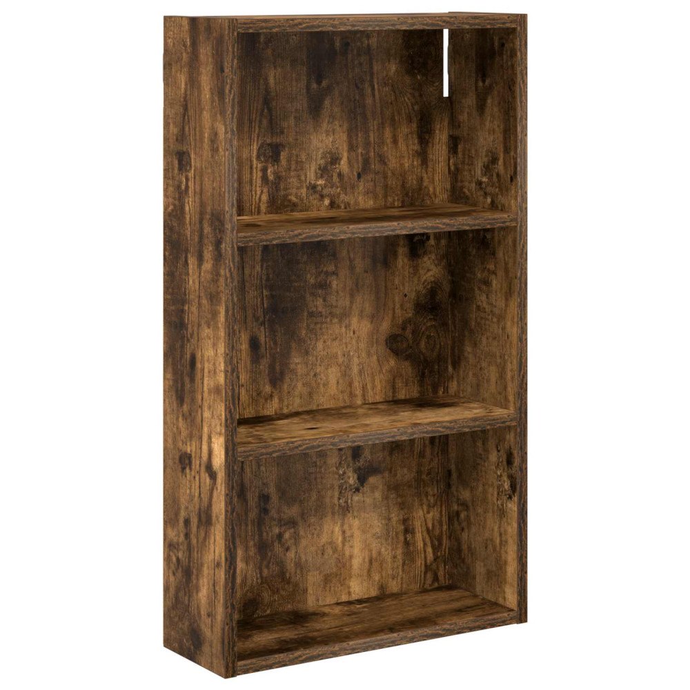 vidaXL Badrumsväggskåp Rökt Ek 40 x 14 x 70 cm Konstruerat trä