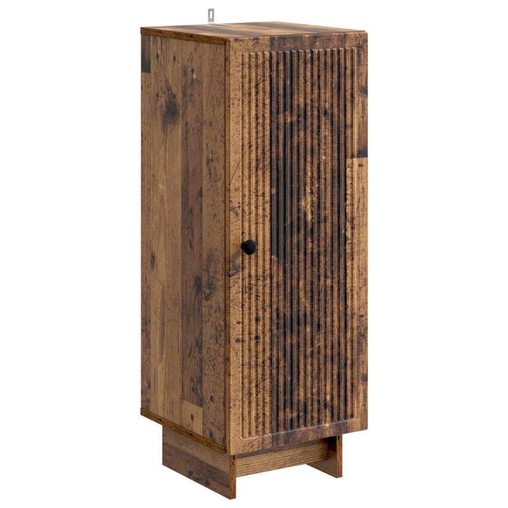 vidaXL Sideboard Gammalt trä 33 x 34,5 x 90 cm Konstruerat trä