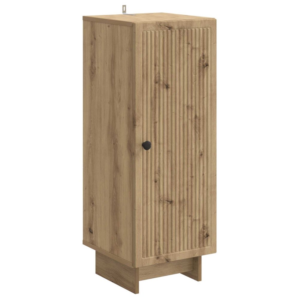 vidaXL Sideboard Artisan-ek 33 x 34,5 x 90 cm Konstruerat trä