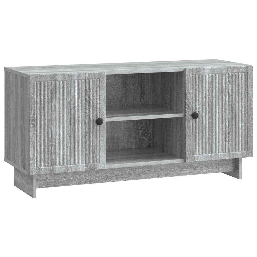 vidaXL TV-skåp 102 x 34,5 x 50 cm Grå Sonoma Konstruerat trä