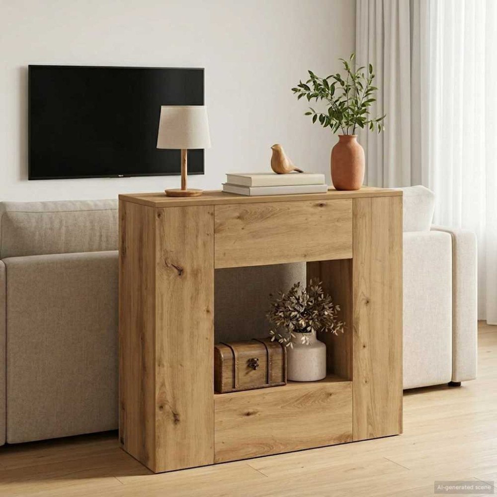 vidaXL Artisan Ek 82 x 29 x 74 cm