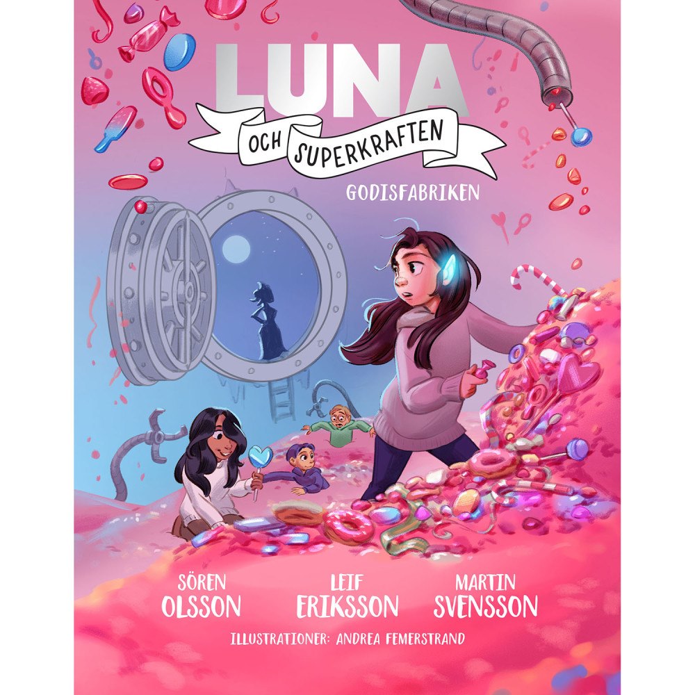 Förlagssystem Luna och Superkraften: Godisfabriken