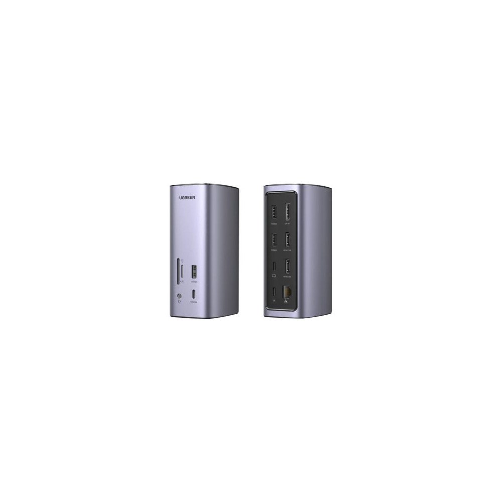 Ugreen Ugreen - dockningsstation - USB-C - HDMI - 1GbE