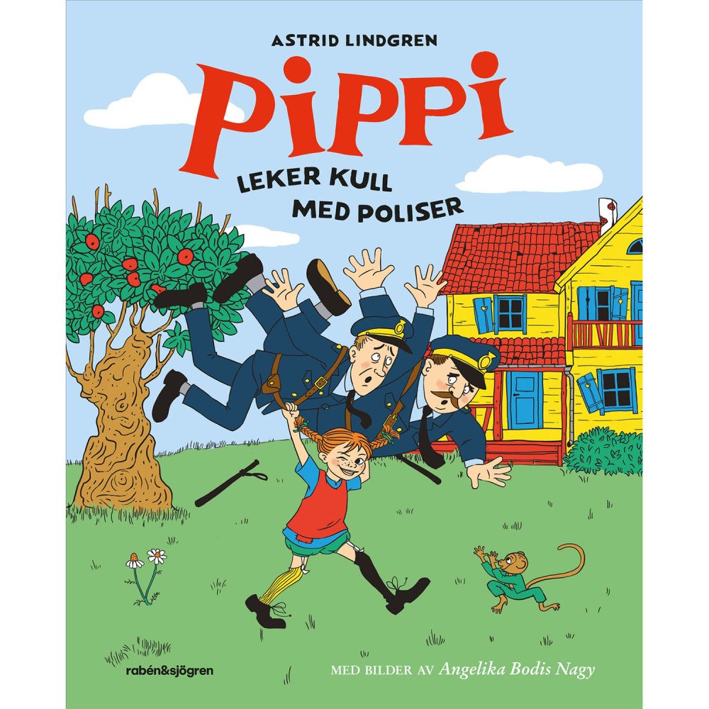 RABÉN & SJÖRGREN Pippi leker kull med poliser