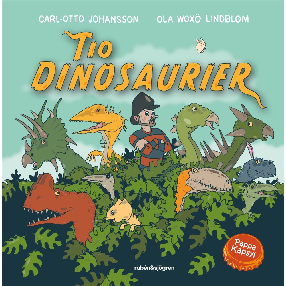 Carl-Otto Johansson Tio dinosaurier (inbunden)