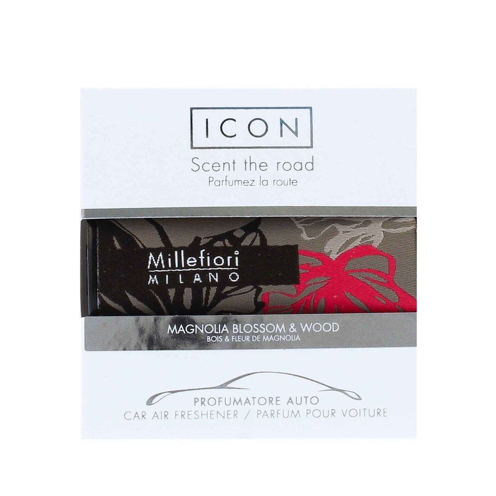 Millefiori Millefiori Icon Textil Floral Magnolia Blossom & Wood vůně do auta