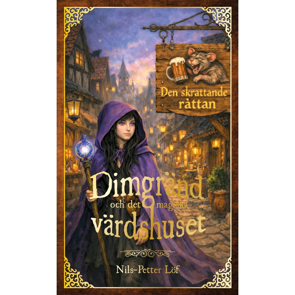Nils-Petter Löf Dimgränd och det magiska värdshuset (bok, kartonnage)