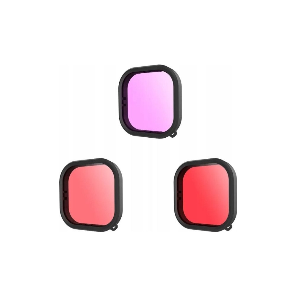 Telesin Lens waterproof filter set Telesin for GoPro Hero 9 / Hero 1...