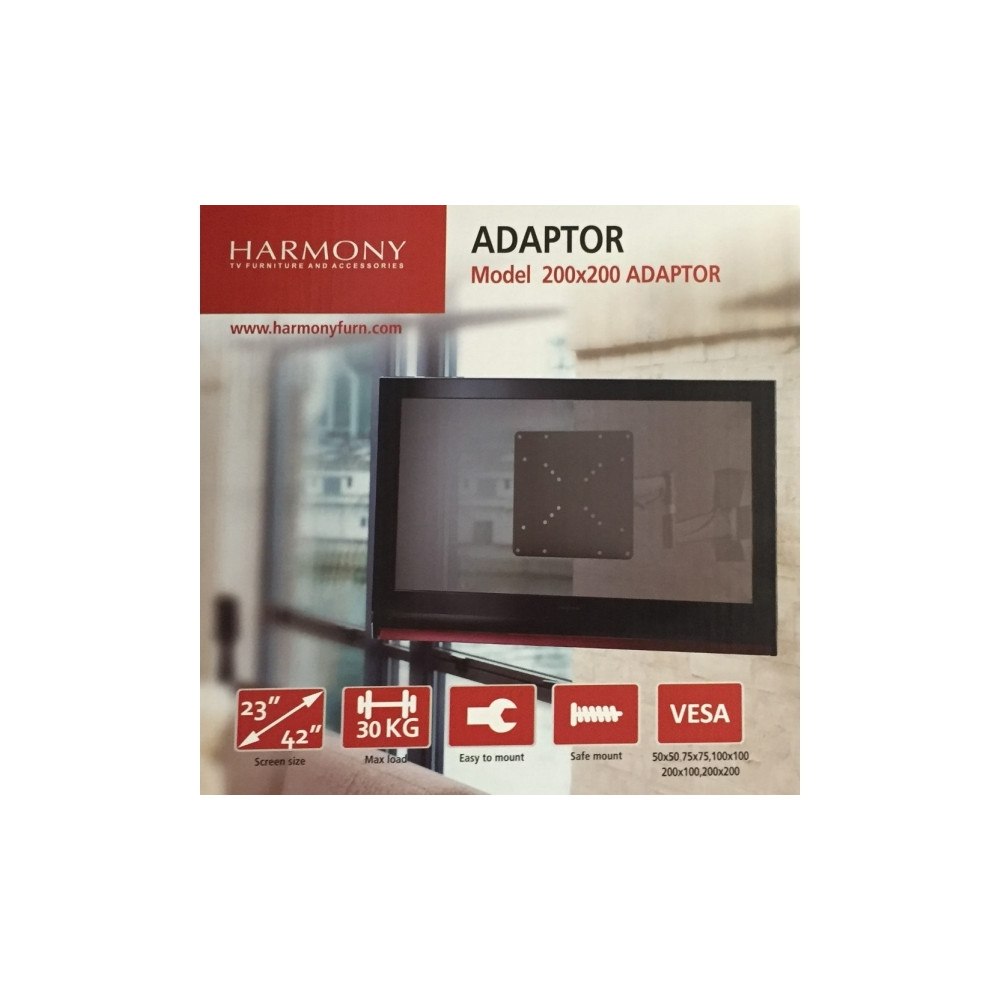 Harmony Furniture Harmony VESA-adapter 50x50, 75x75, 100x100, 200x100 och 200x...