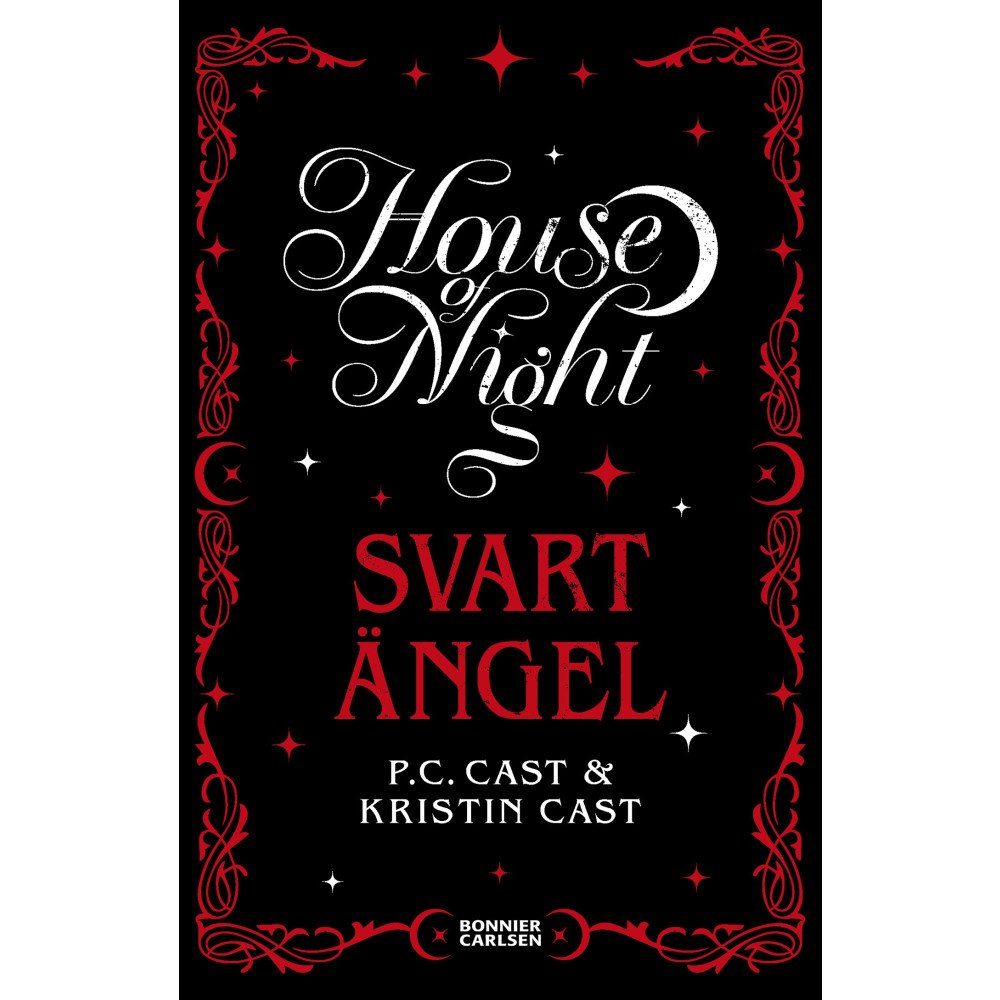 P.C. Cast Svart ängel (häftad)