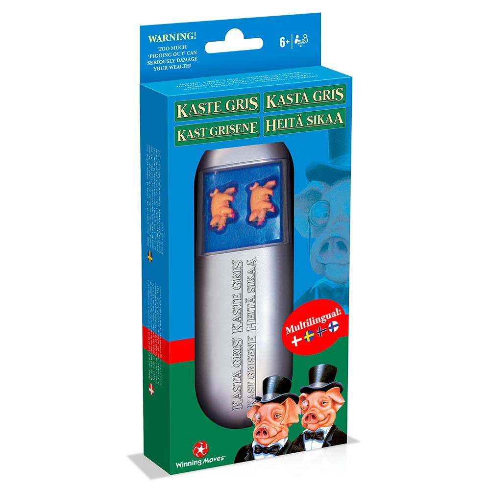 Brädspel.se Kasta gris/Pass the pigs (nordiskt)