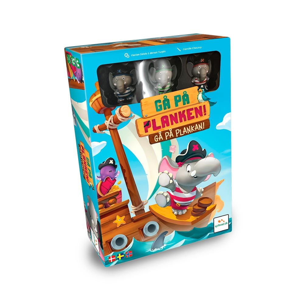 Brädspel.se Spel - Gå på Plankan