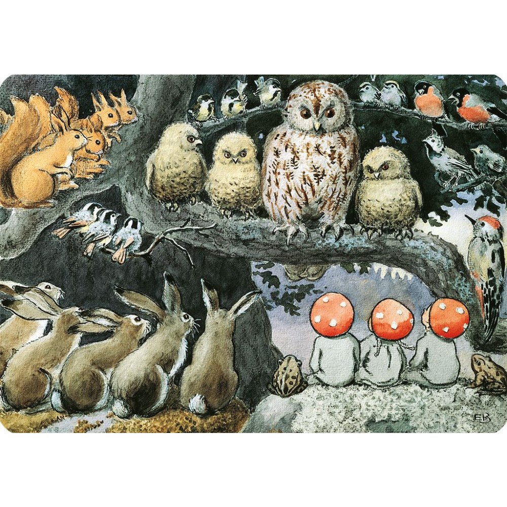 Hjelm förlag Tomtebobarnen underlägg