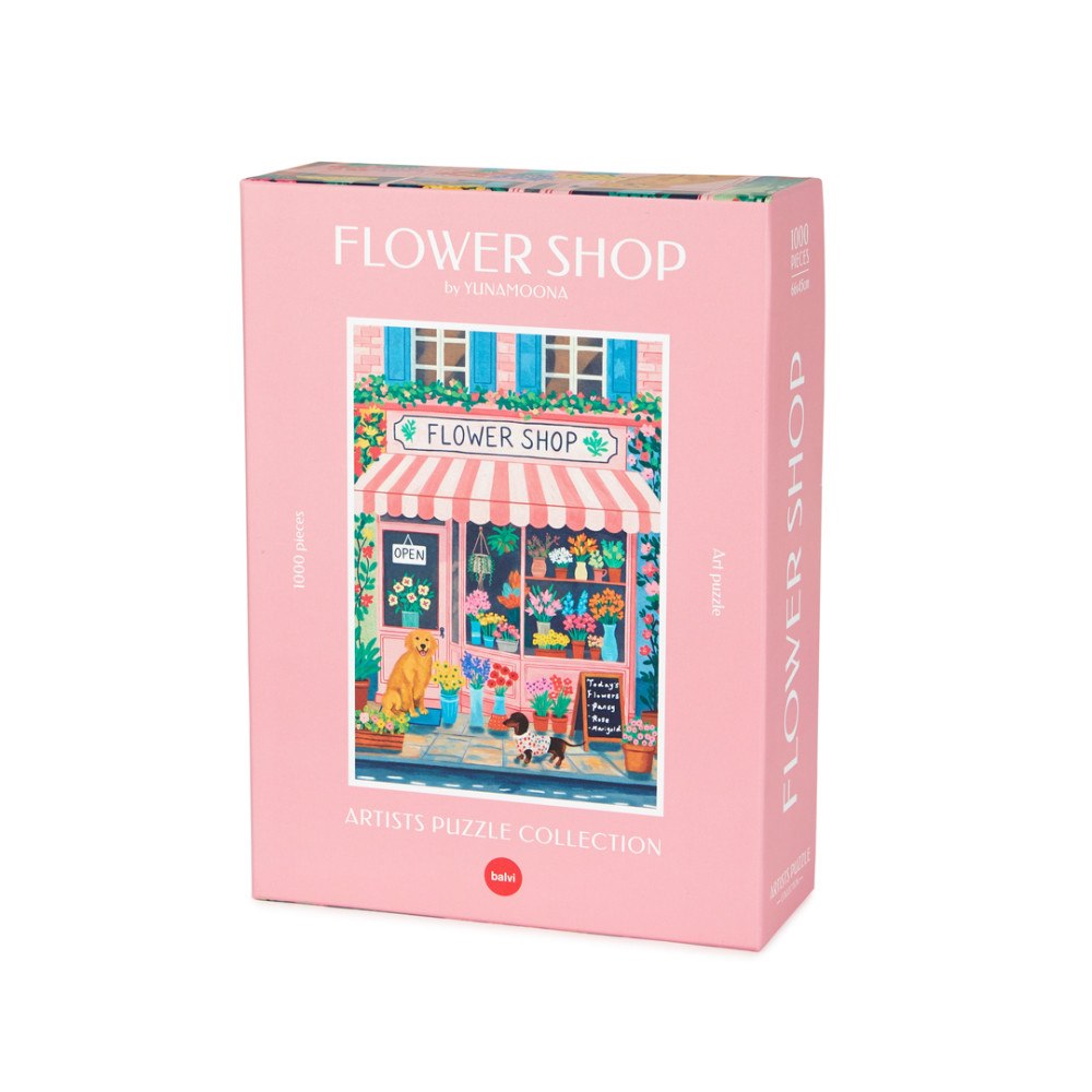 balvi Pussel Flower Shop 1000 bitar