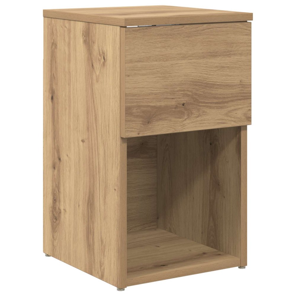 vidaXL Sängskåp Artisan-ek 29 x 31,5 x 49 cm Konstruerat trä