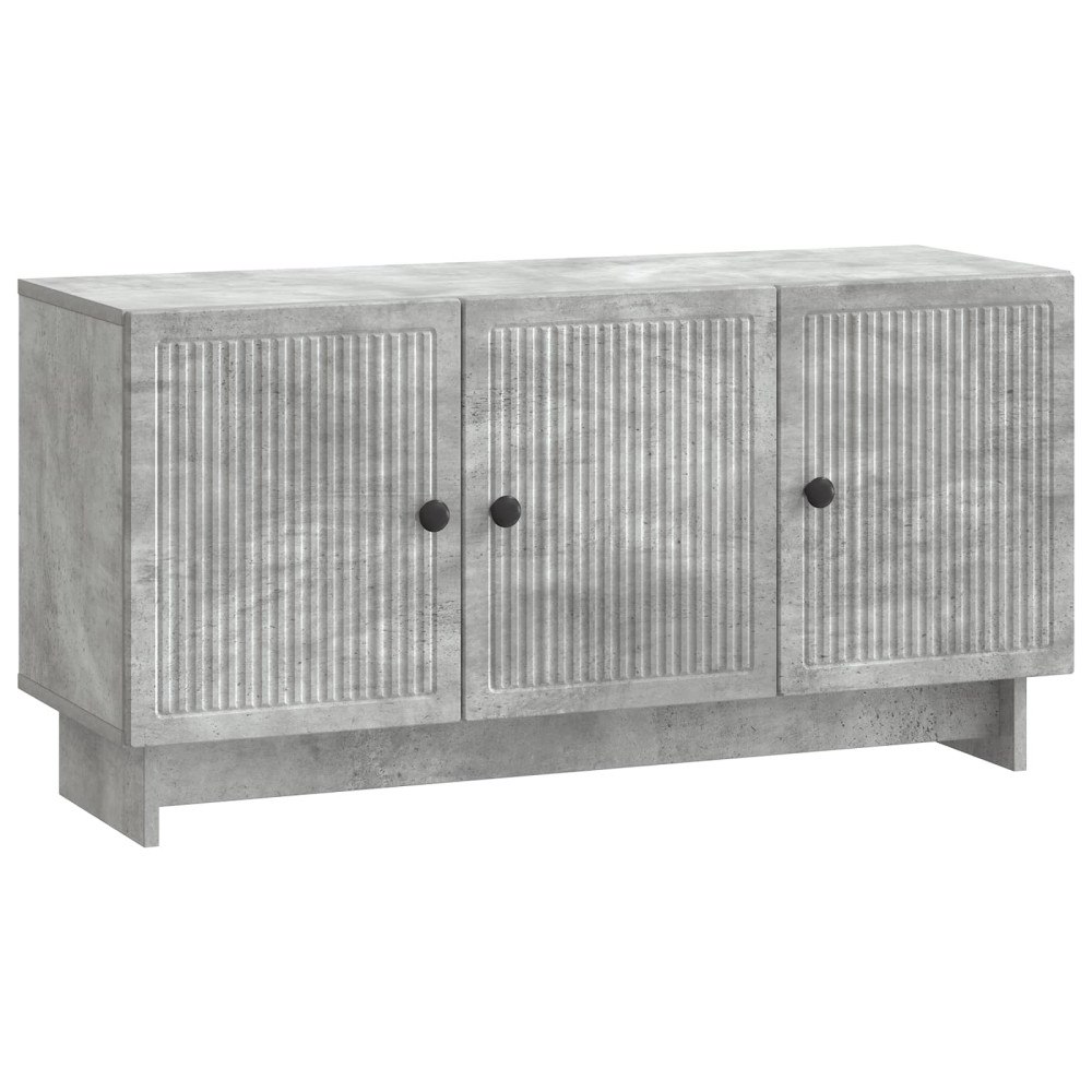 vidaXL TV-skåp Betonggrå 99 x 34,5 x 50 cm Konstruerat trä