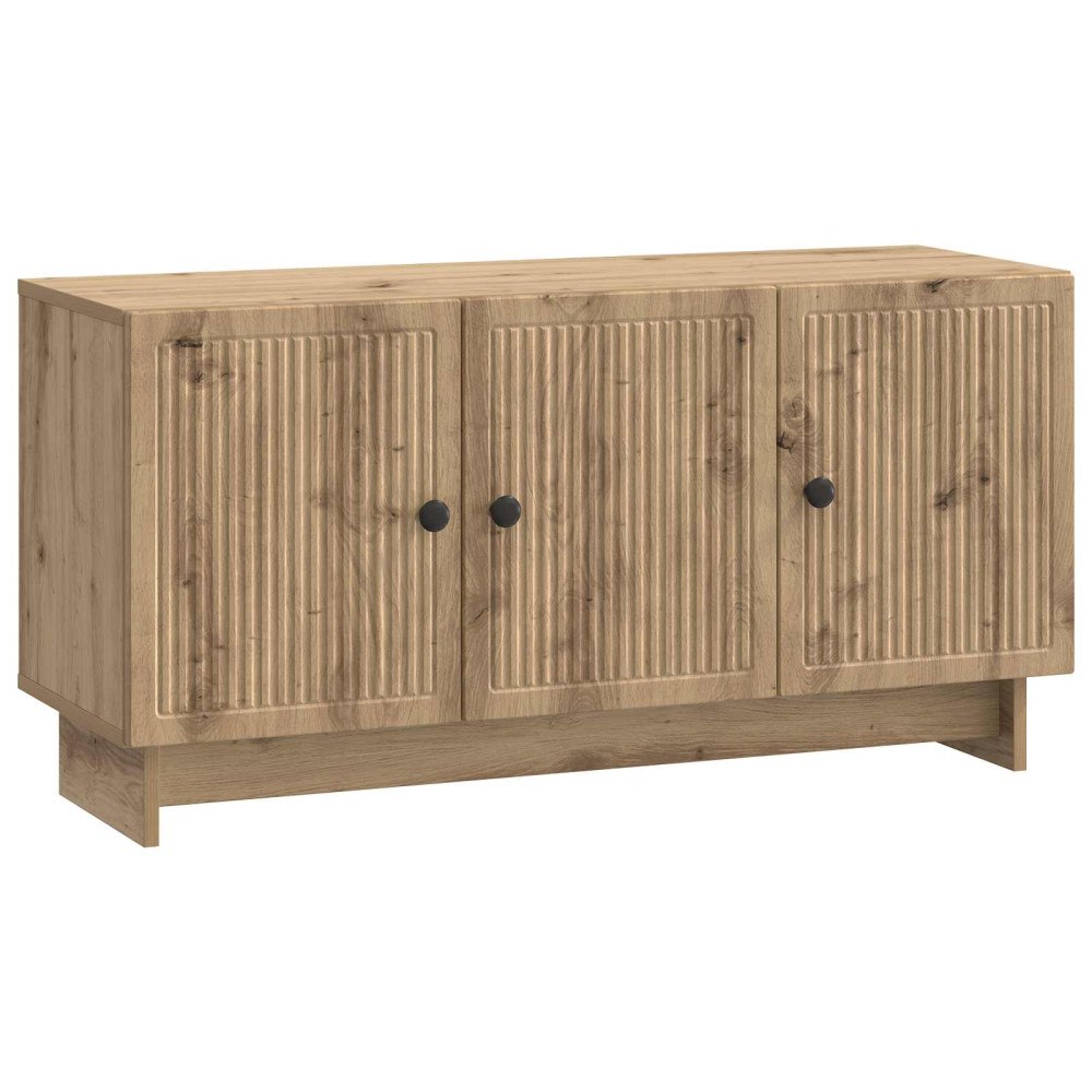 vidaXL TV-skåp Artisan-ek 99 x 34,5 x 50 cm Konstruerat trä