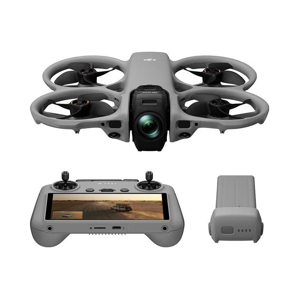 DJi DJI Avata 360 ( RC 2), 4 rotorer, 64 MP, 6000 x 3000 pixlar,...