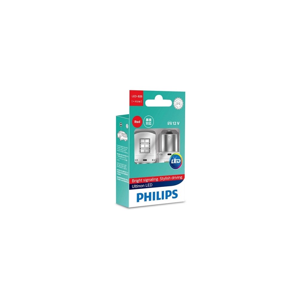 Philips Avent Philips Ultinon LED P21W röd 12V