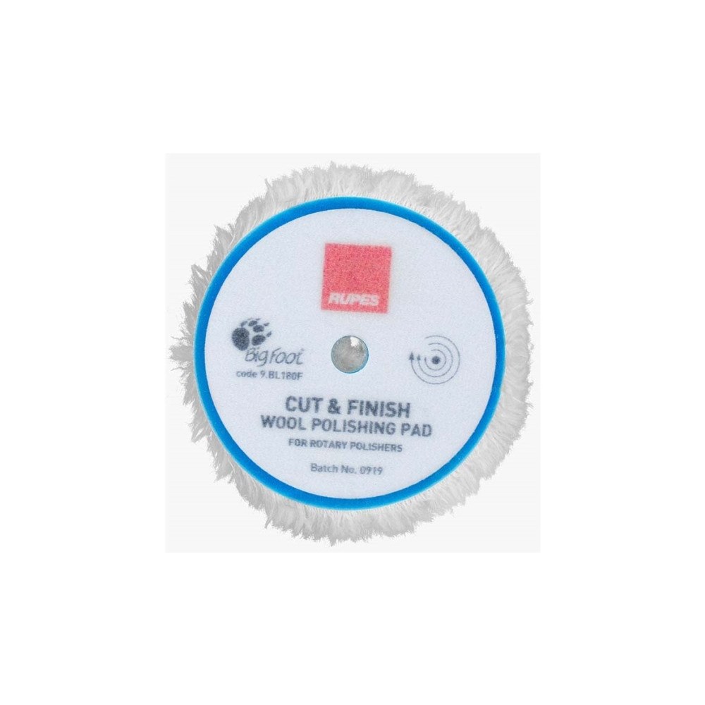 Rupes Rotationsullkudde Ø200 mm, skuren & avslutad Ø165 mm (1 st.)