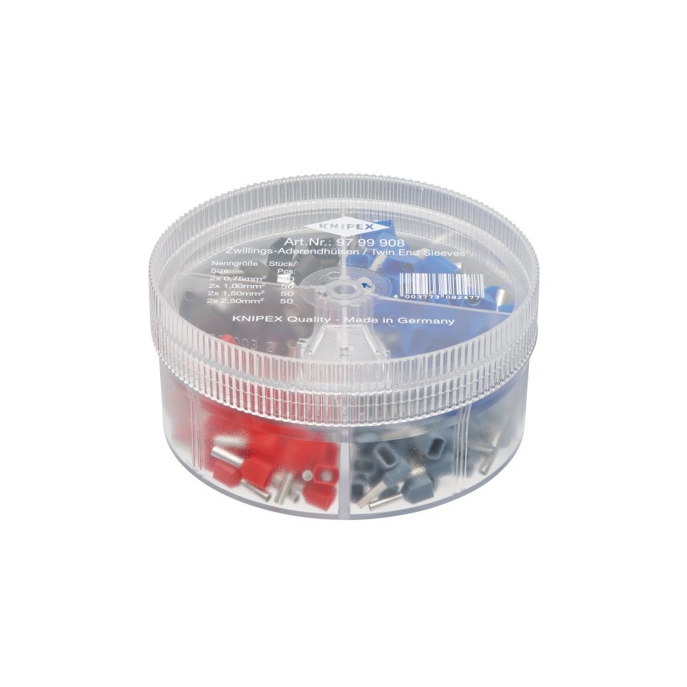 Knipex Knipex 97 99 908, Svart, Blå, Röd, Silver, Gul, 9 cm, 44 mm,...