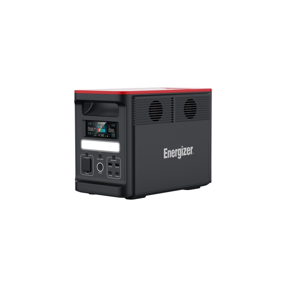 ENERGIZER Energizer 1536Wh nödströmsanläggning med 1800W uteffekt, sva...