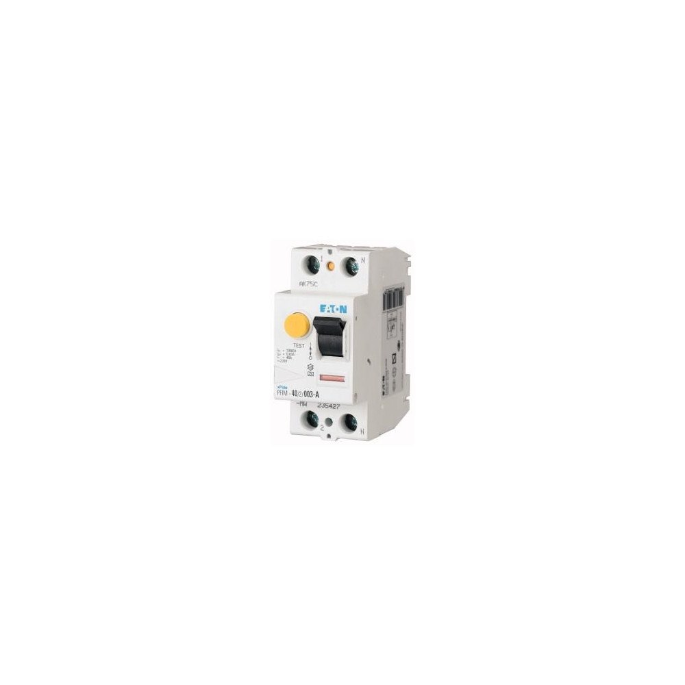 Eaton Electric Eaton HPFI jordfelsbrytare relä 2P 40A