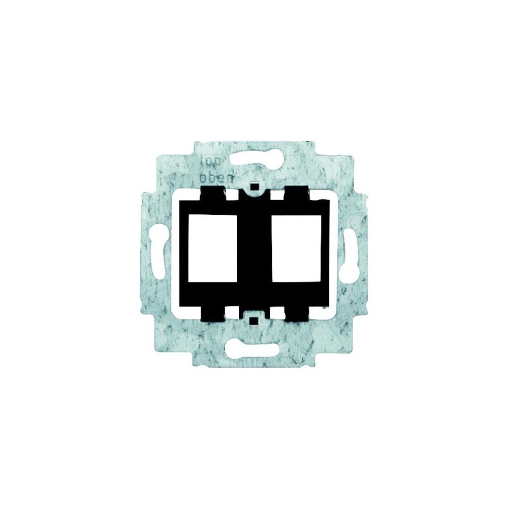 ABB ABB datauttag 2x RJ45, Keystone (svart), insats utan täcknin...