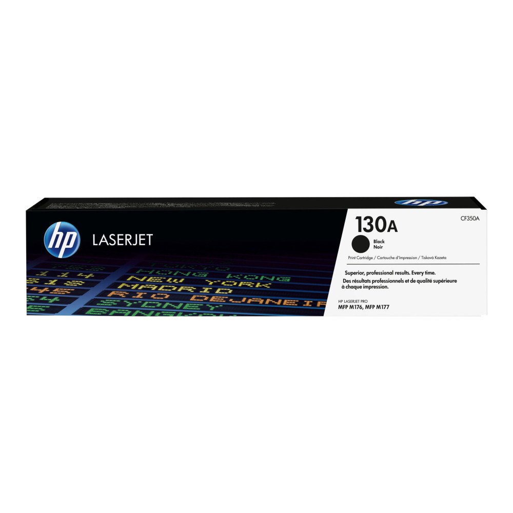 HP HP 130A - svart - original - LaserJet - tonerkassett (CF350A)