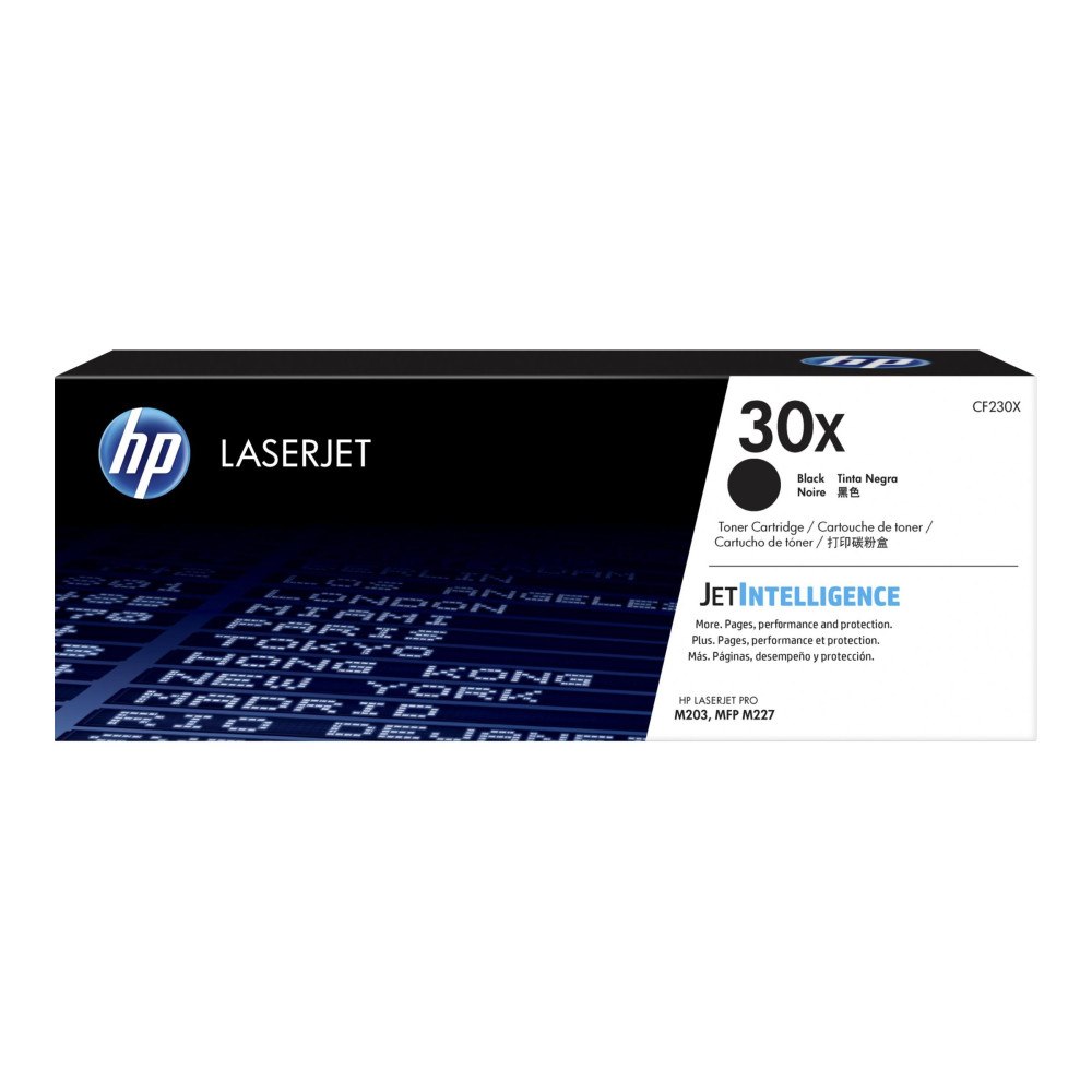 HP HP 30X - svart - original - LaserJet - tonerkassett (CF230X)