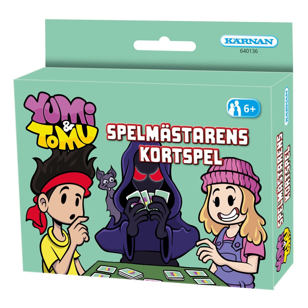 Egmont Kärnan Kortspel Yumi & Tomu