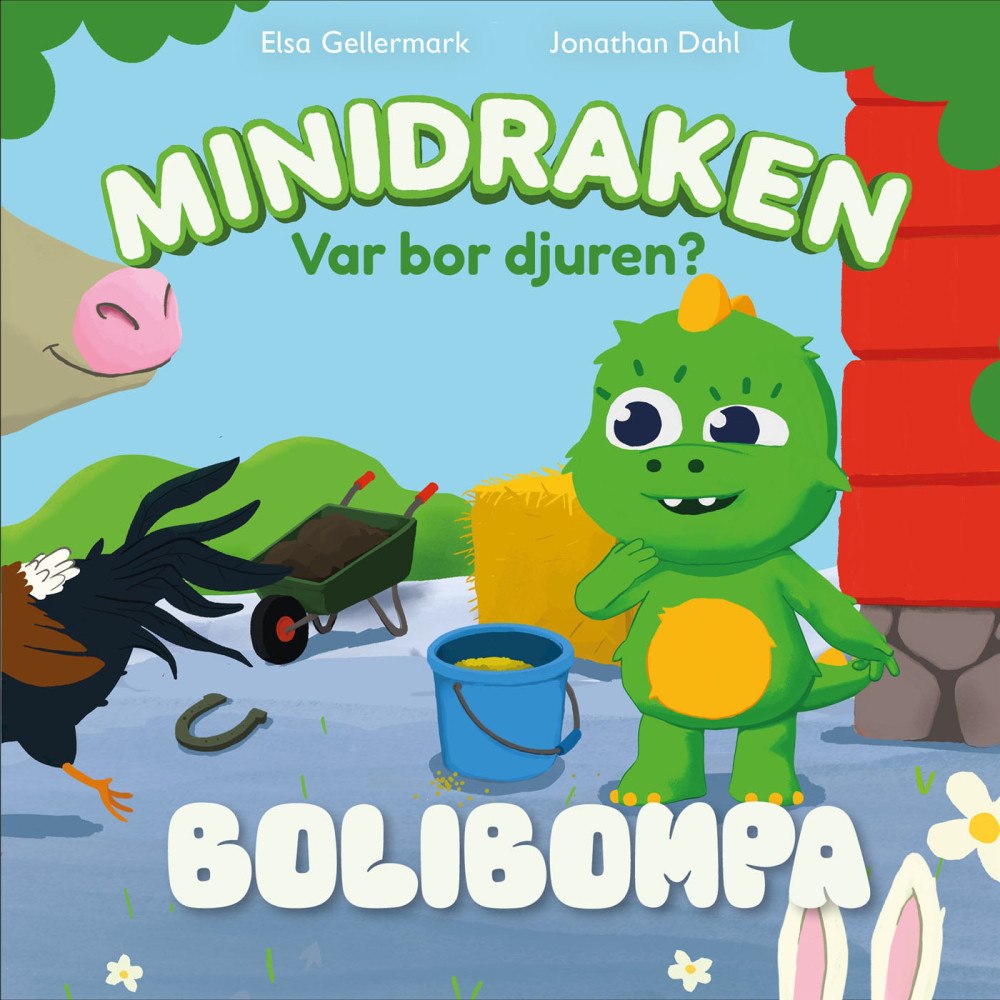 RABÉN & SJÖRGREN Var bor djuren?  Bolibompa: Minidraken 1