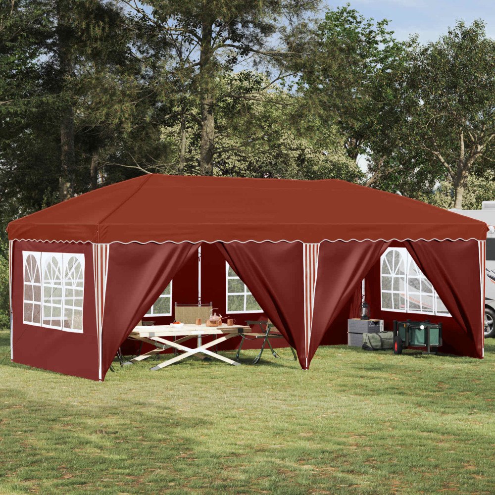 vidaXL Pop-up Partytält 575 x 288 x 245 cm Terracotta