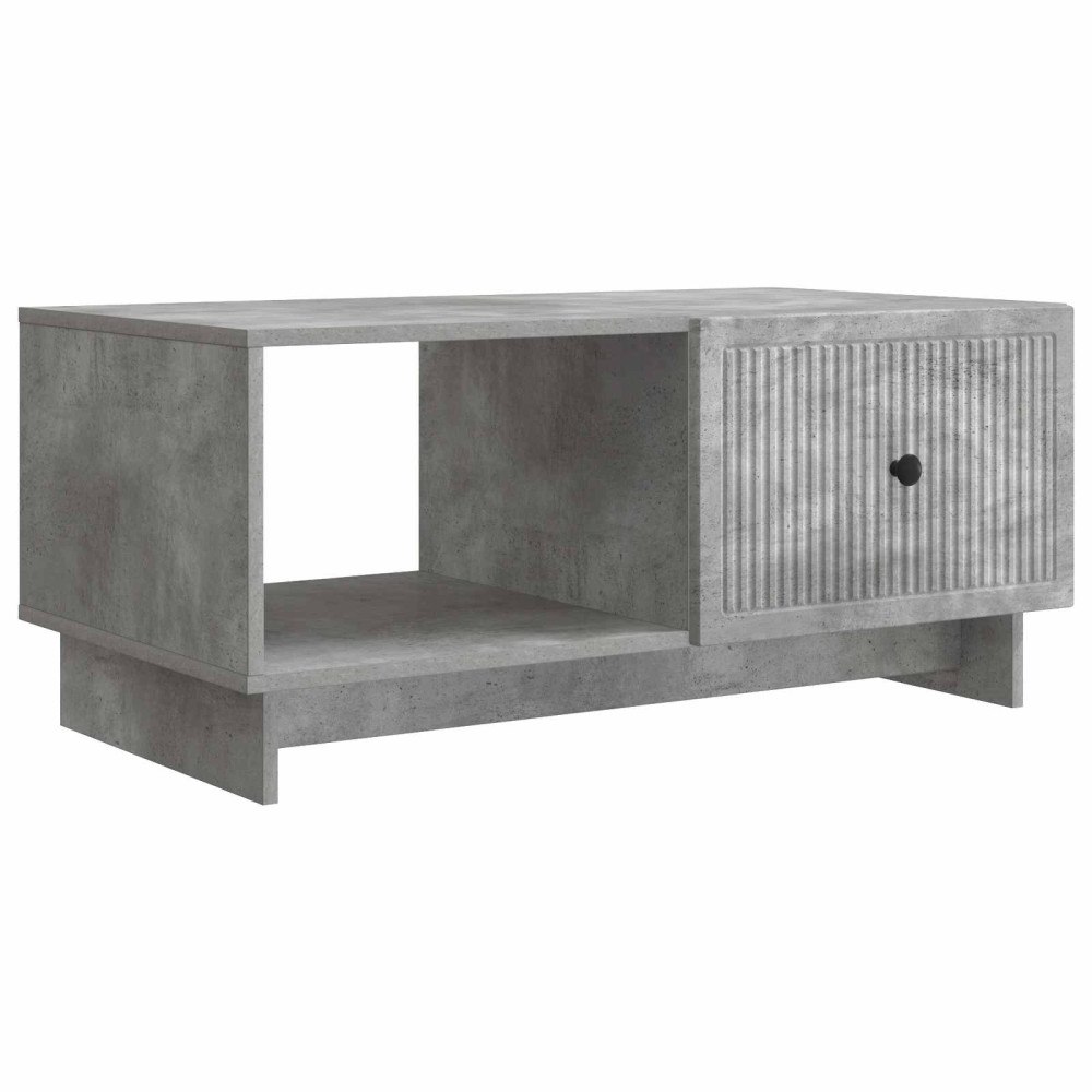 vidaXL Kaffeebord Betonggrå 90 x 50 x 40 cm Konstruerat trä