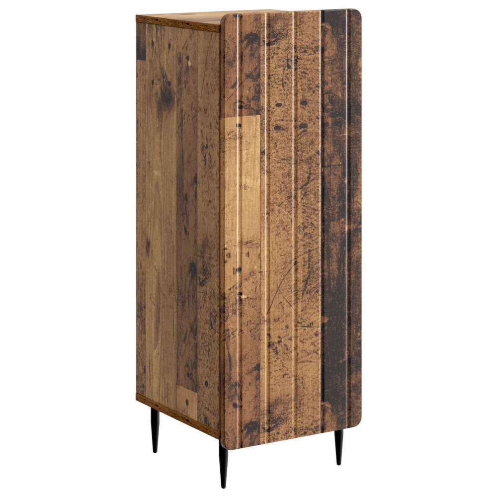 vidaXL Sideboard Gammalt trä 34,5 x 33 x 92 cm Konstruerat trä