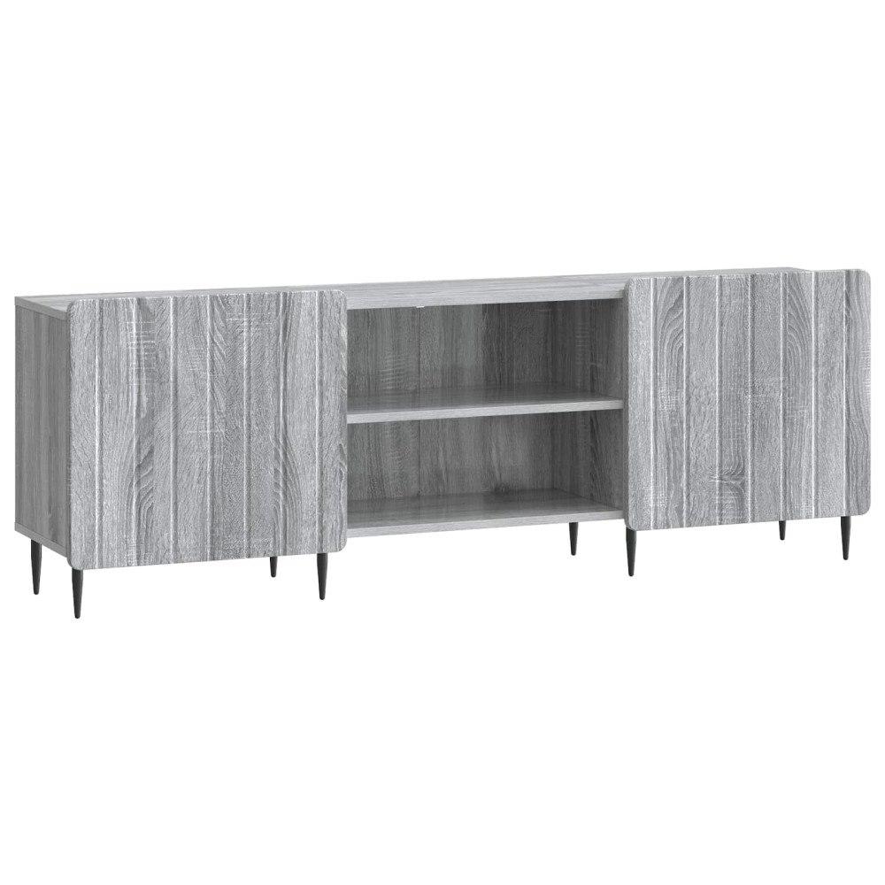 vidaXL TV-skåp Grå sonoma-ek 150 x 31 x 52 cm Konstruerat trä
