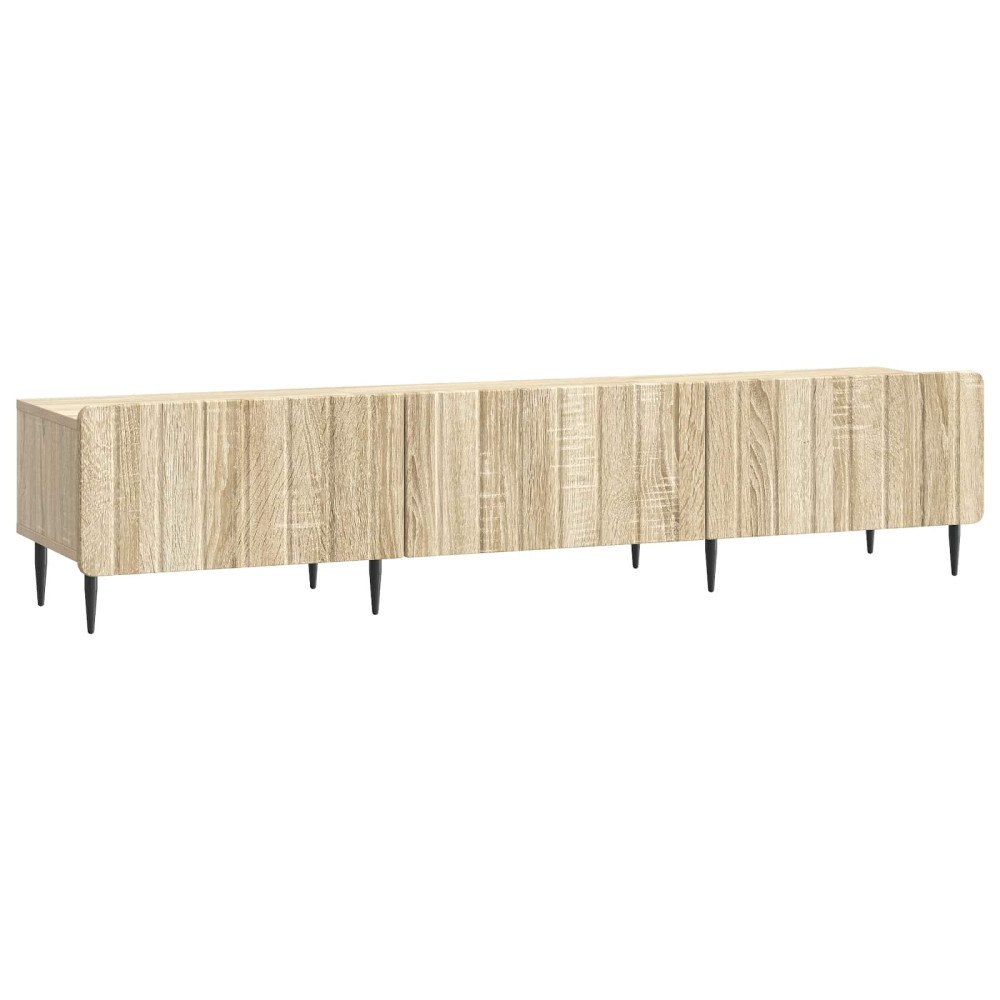 vidaXL TV-skåp med låda Sonoma-ek 147 x 34,5 x 32 cm Konstruerat trä