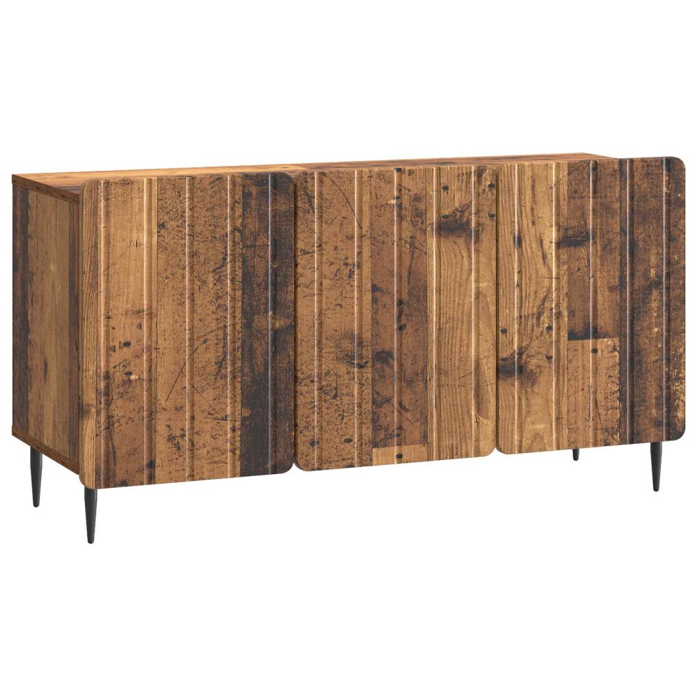 vidaXL TV-skåp Gammalt trä 99 x 34,5 x 52 cm Konstruerat trä