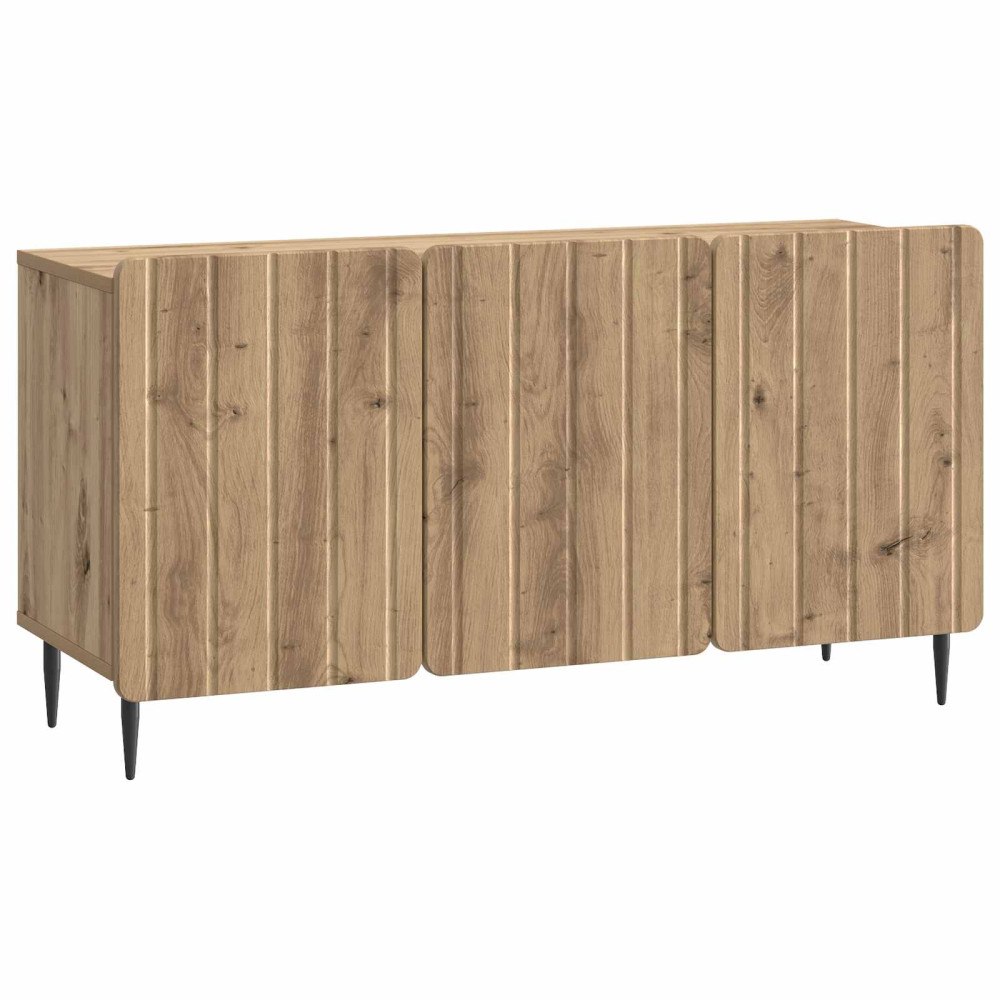 vidaXL TV-skåp Artisan-ek 99 x 34,5 x 52 cm Konstruerat trä
