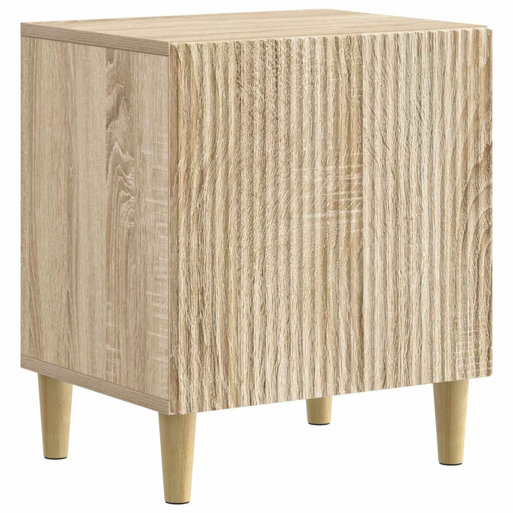 vidaXL Nattduksbord Sonoma-ek 43 x 34,5 x 50 cm Konstruerat trä