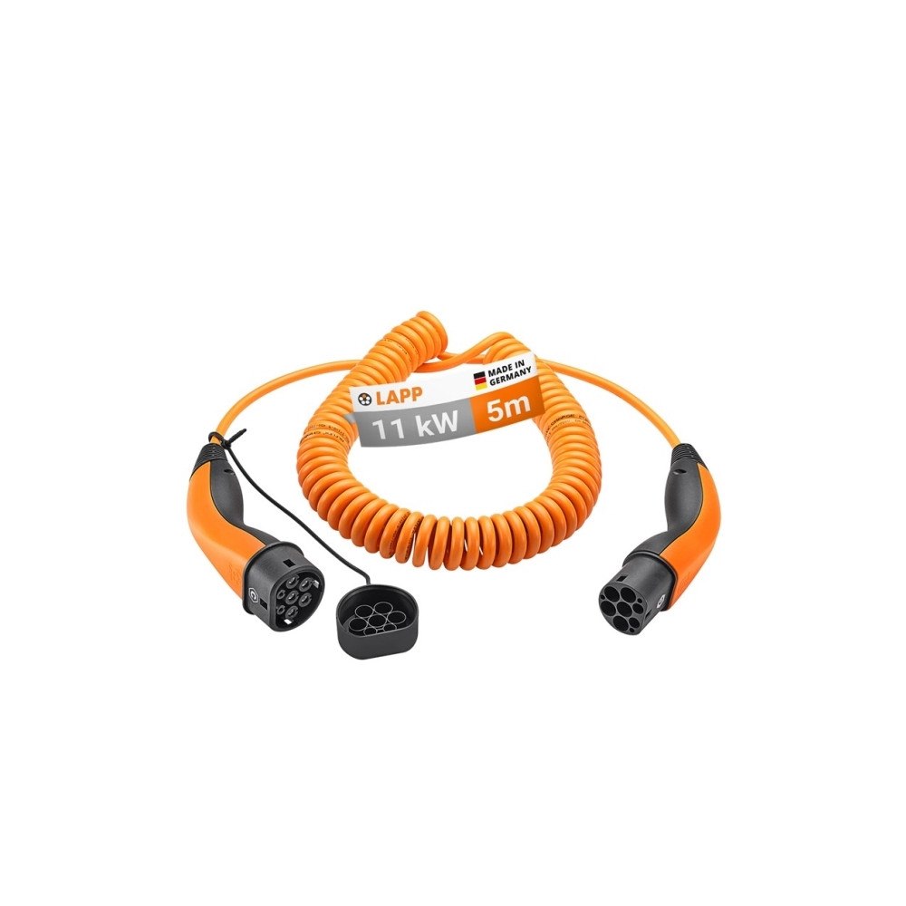 LAPP MOBILITY Lapp Mobility Type 2 Spiral laddningskabel för elbil 11 kW